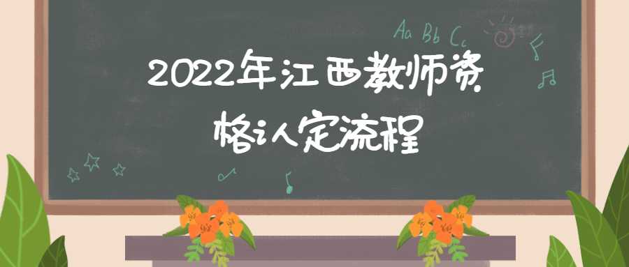 2022年江西教師資格認定流程