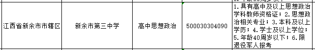 江西教師考編有年齡限制嗎